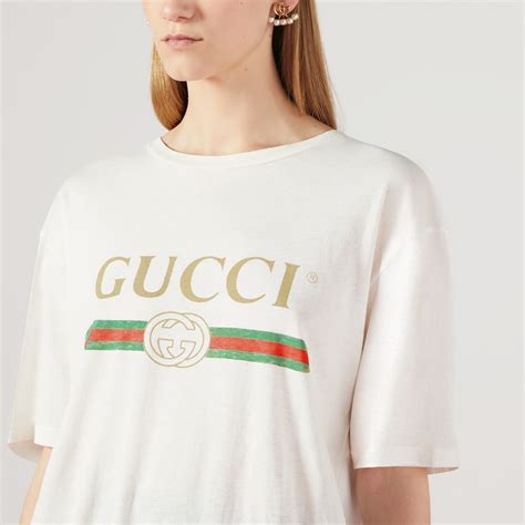 gucci logo t shirt women& 39|gucci t shirt men logo.